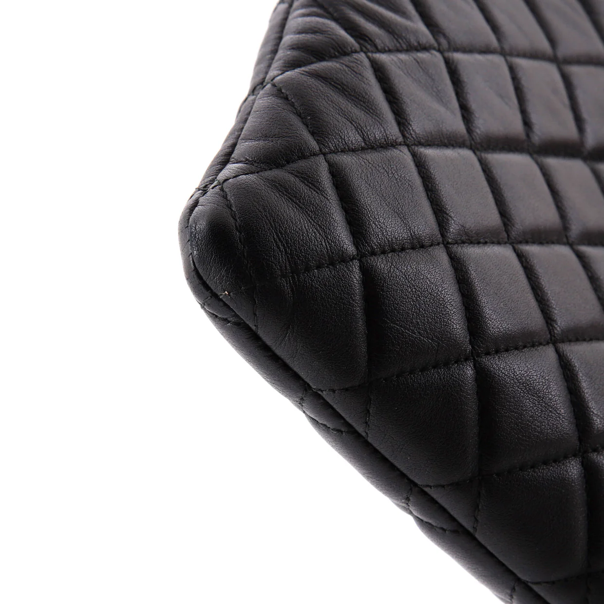 Boy O Case Clutch Quilted Lambskin Large - Deep Luxury