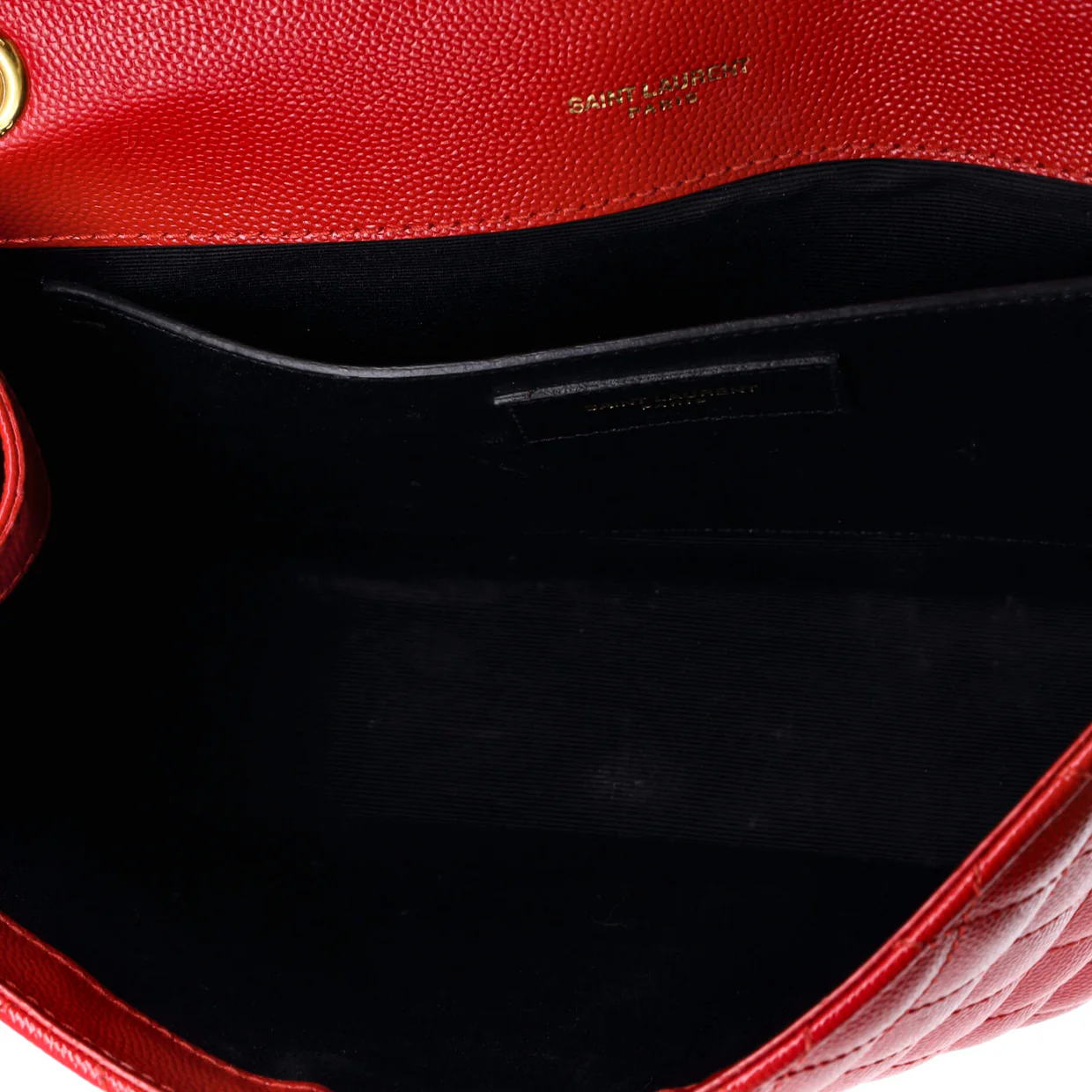 Classic Monogram Envelope Satchel Mixed Matelasse Leather Medium - Deep Luxury