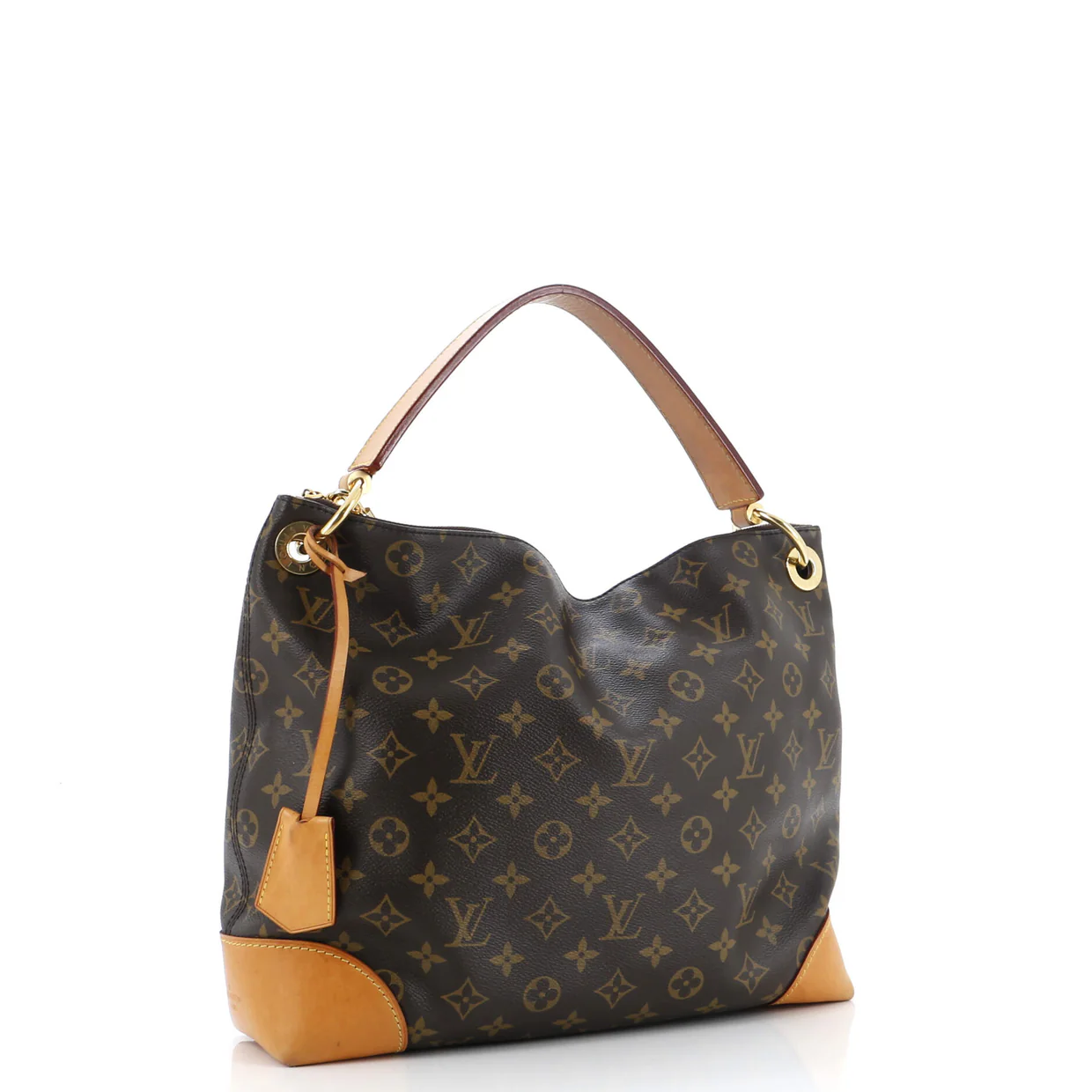 Berri Handbag Monogram Canvas PM - Deep Luxury