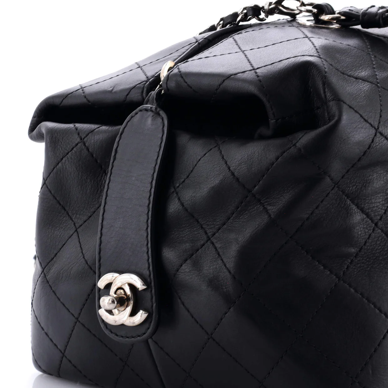 Doctor Bowling Bag Quilted Calfskin Medium - Deep Luxury