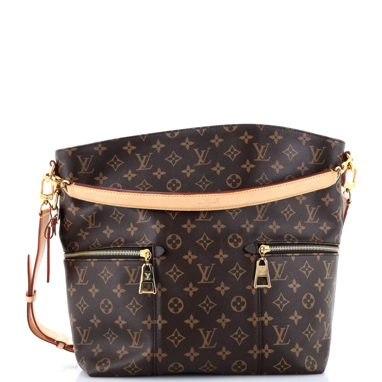 Melie Handbag Monogram Canvas - Deep Luxury