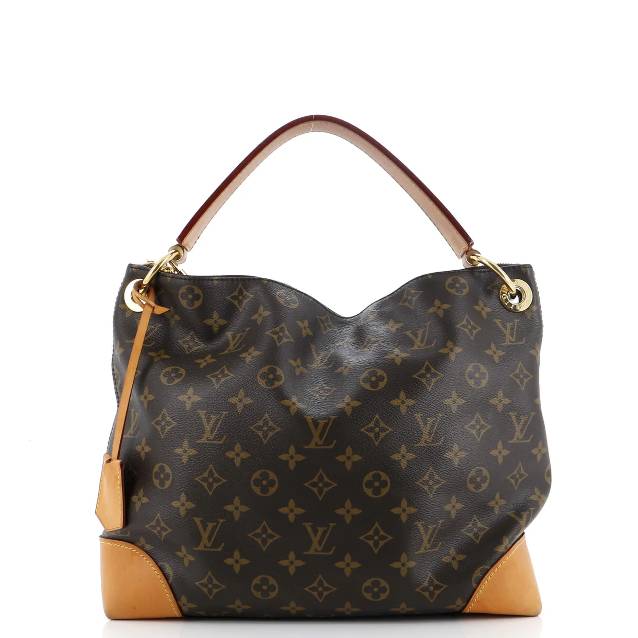 Berri Handbag Monogram Canvas PM - Deep Luxury