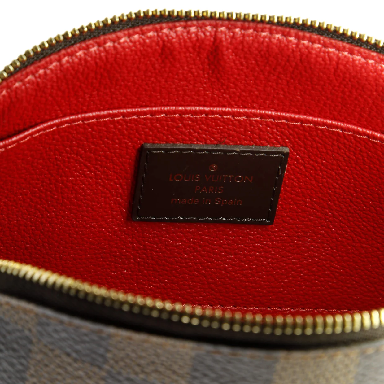 Cosmetic Pouch Damier - Deep Luxury