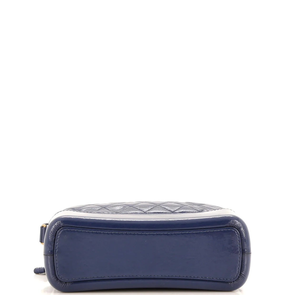 Gabrielle Hobo Quilted Goatskin and Patent Medium - Deep Luxury