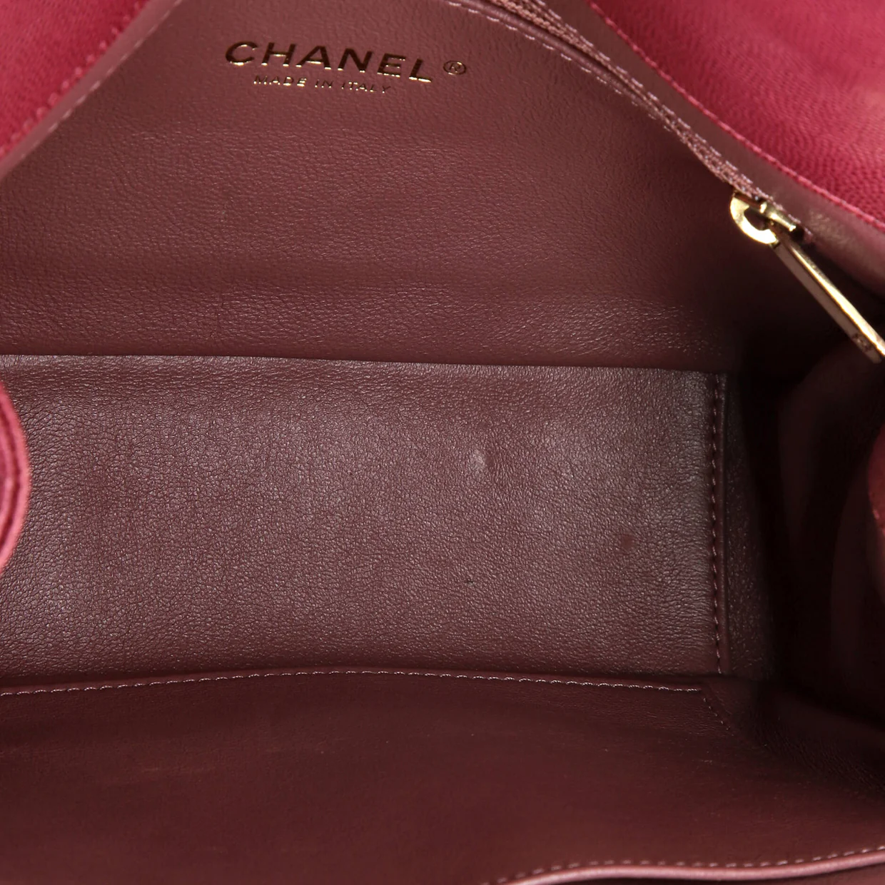 Business Affinity Flap Bag Quilted Caviar Small - Deep Luxury