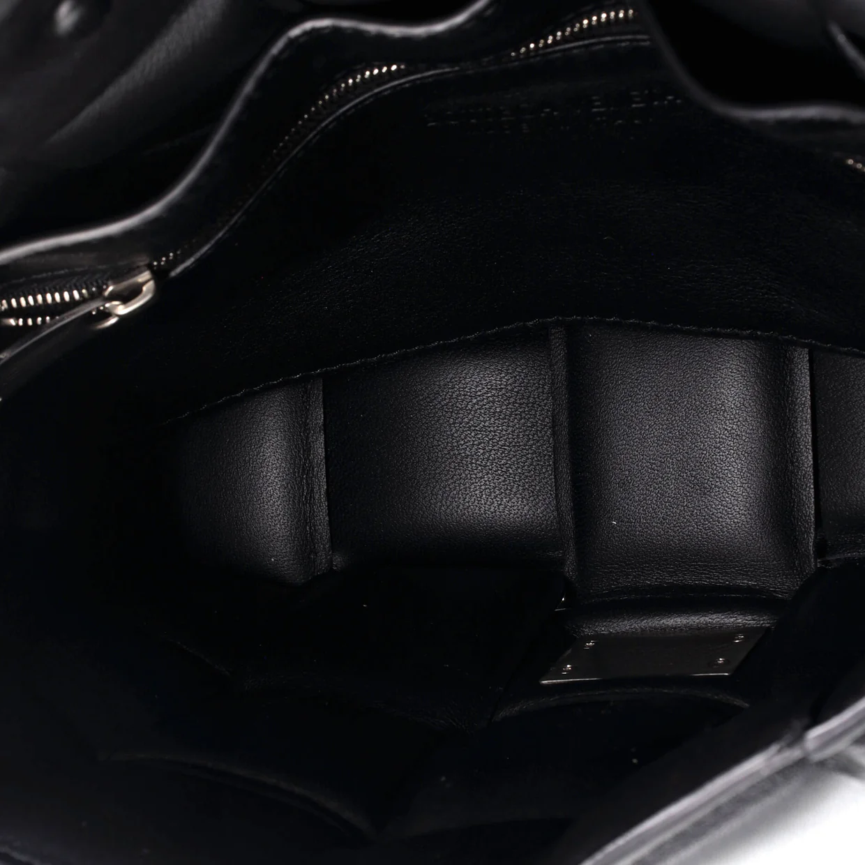 Cassette Chain Crossbody Bag Padded Maxi Intrecciato Leather - Deep Luxury