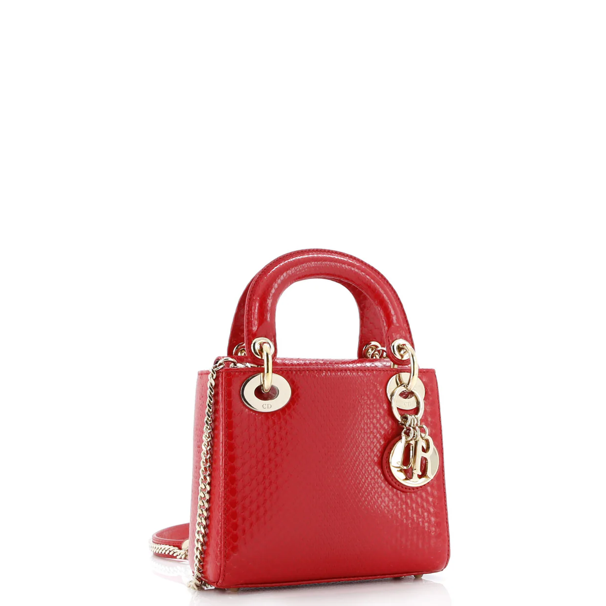 Lady Dior Chain Bag Python Mini - Deep Luxury