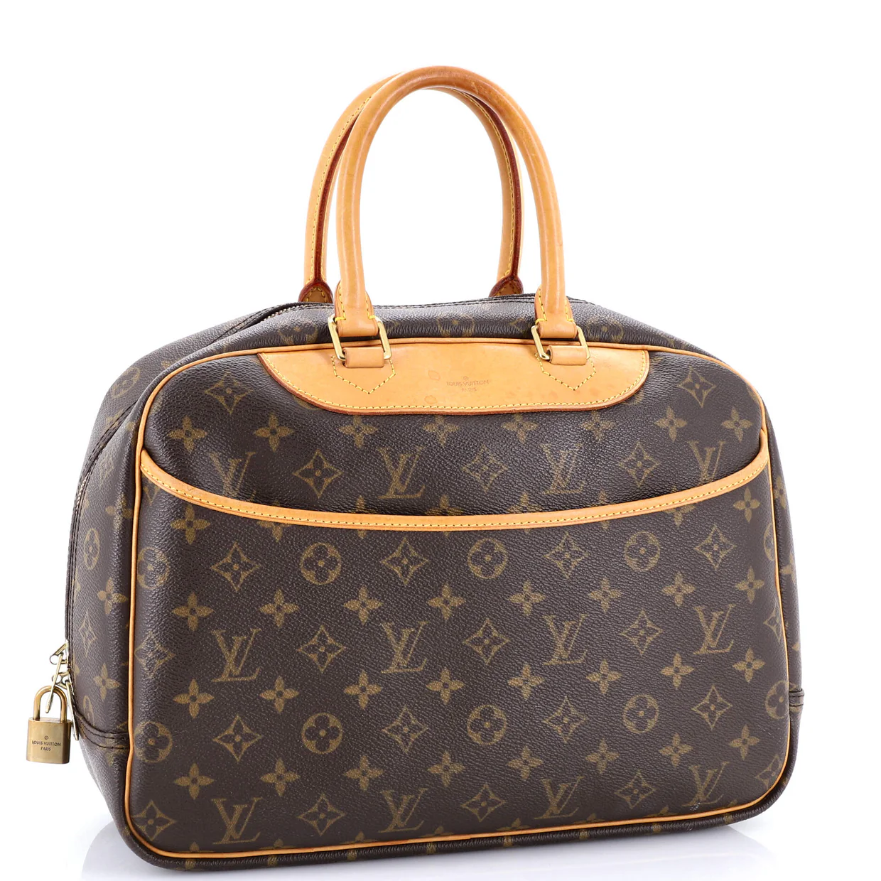Trouville Handbag Monogram Canvas - Deep Luxury