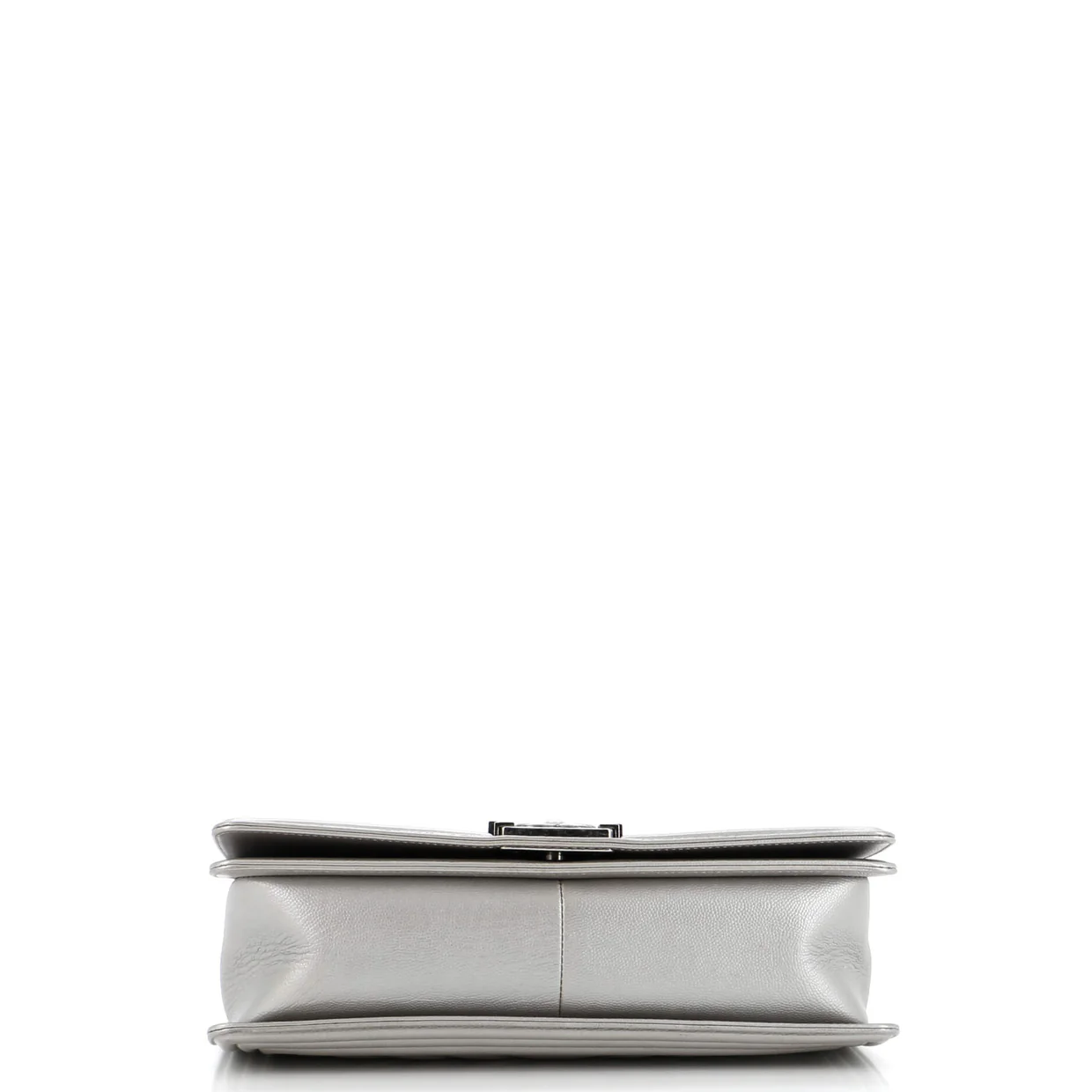 Boy Flap Bag Chevron Caviar New Medium - Deep Luxury