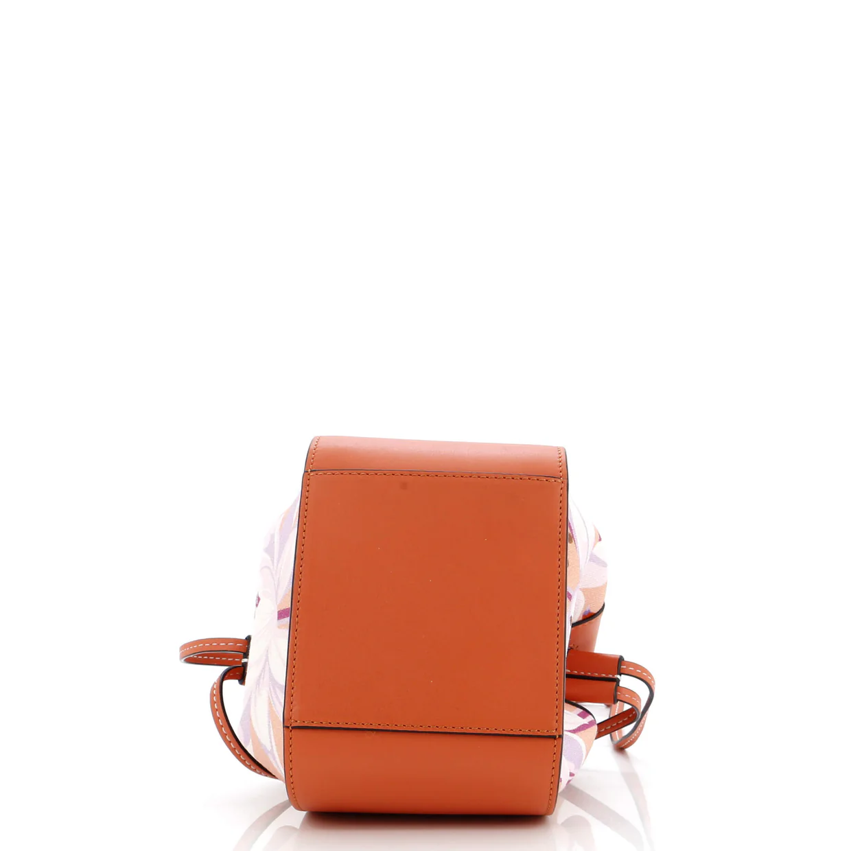 Hammock Bag Leather and Printed Canvas Mini - Deep Luxury