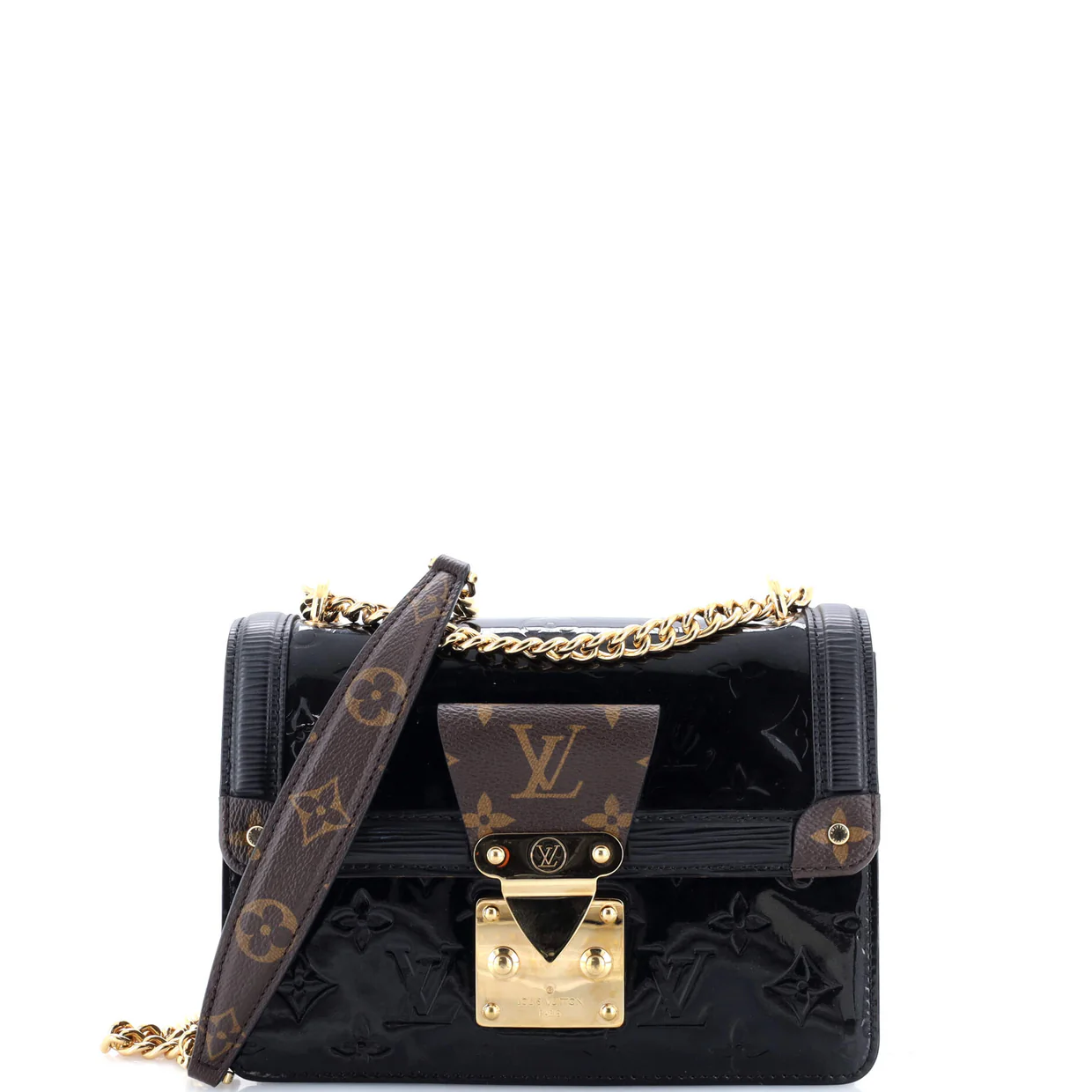 Wynwood Handbag Monogram Vernis with Monogram Canvas and Epi Leather - Deep Luxury