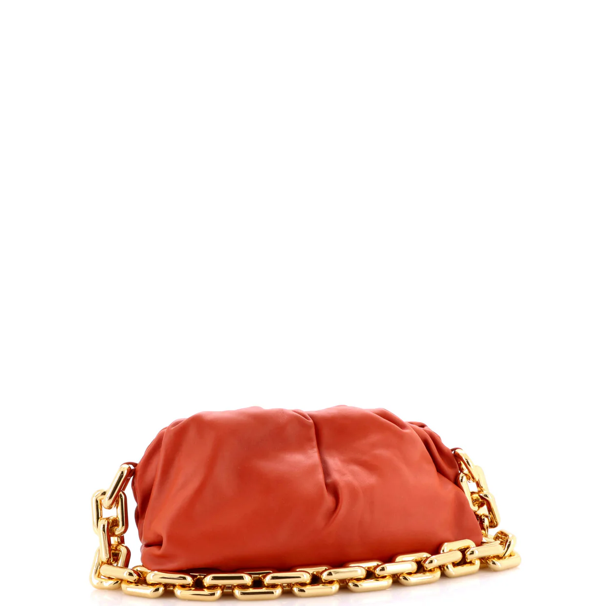 The Chain Pouch Leather - Deep Luxury