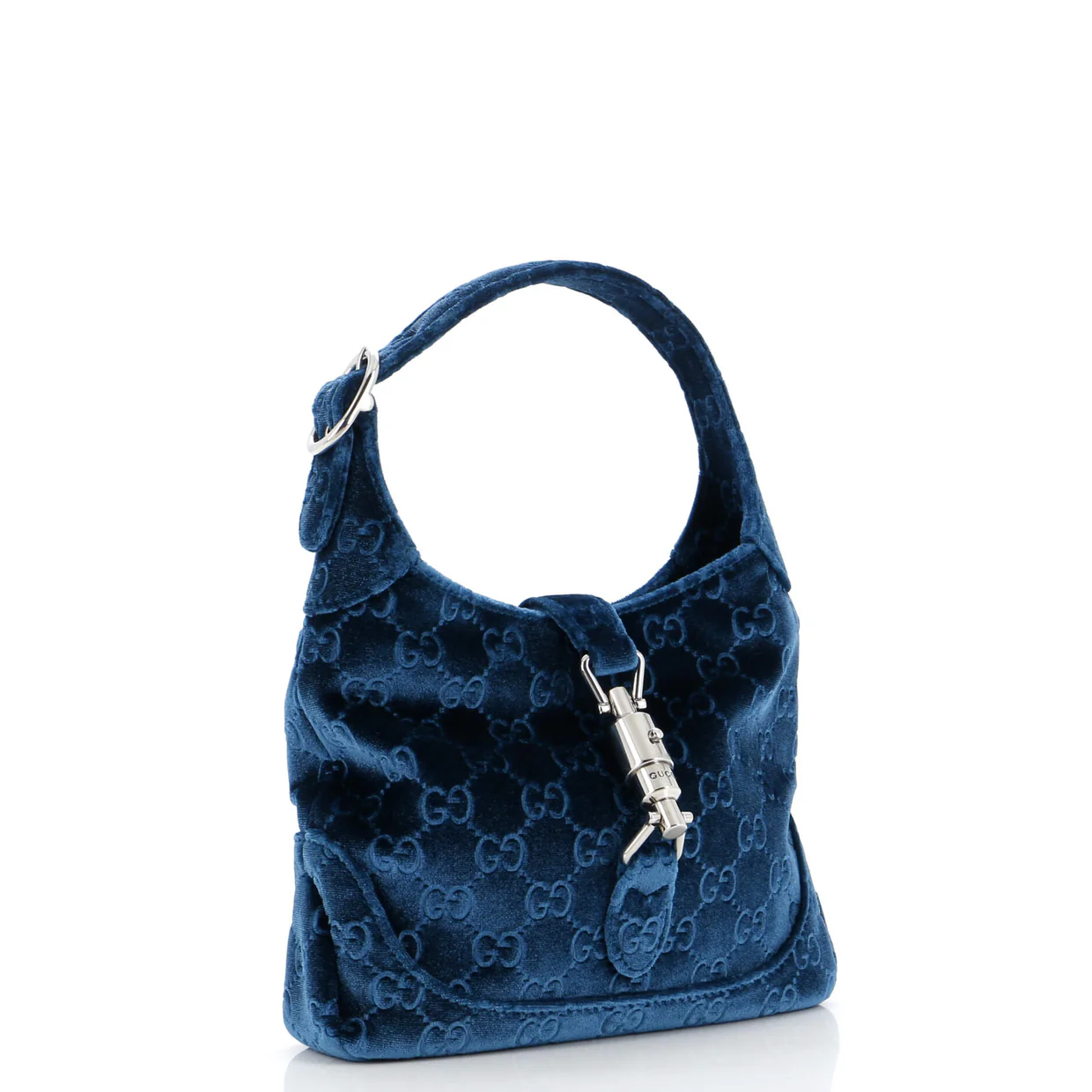 Jackie 1961 Hobo GG Velvet Small - Deep Luxury