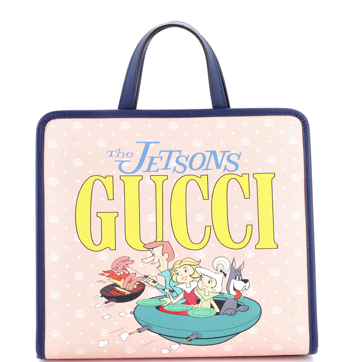 x The Jetsons Children's Tote Printed Coated Canvas Medium - Deep Luxury