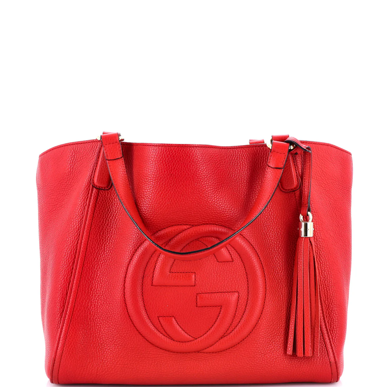 Soho Shoulder Bag Leather Medium - Deep Luxury