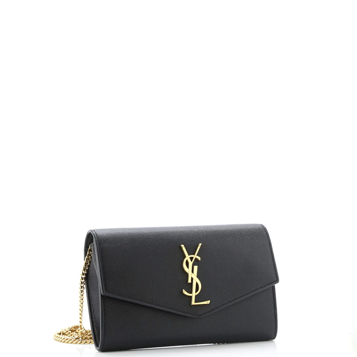 Uptown Chain Wallet Leather - Deep Luxury