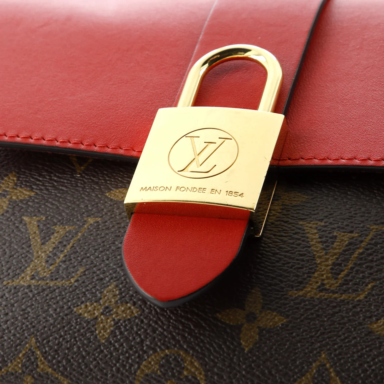 Locky Handbag Monogram Canvas with Leather BB - Deep Luxury