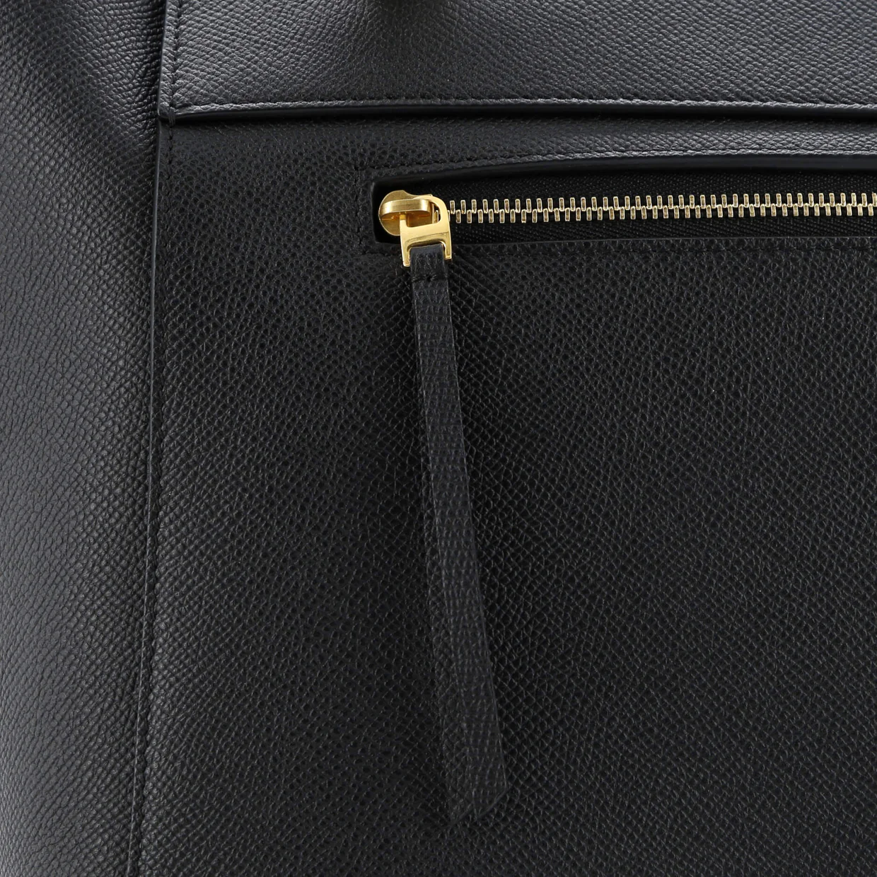 Belt Bag Textured Leather Mini - Deep Luxury