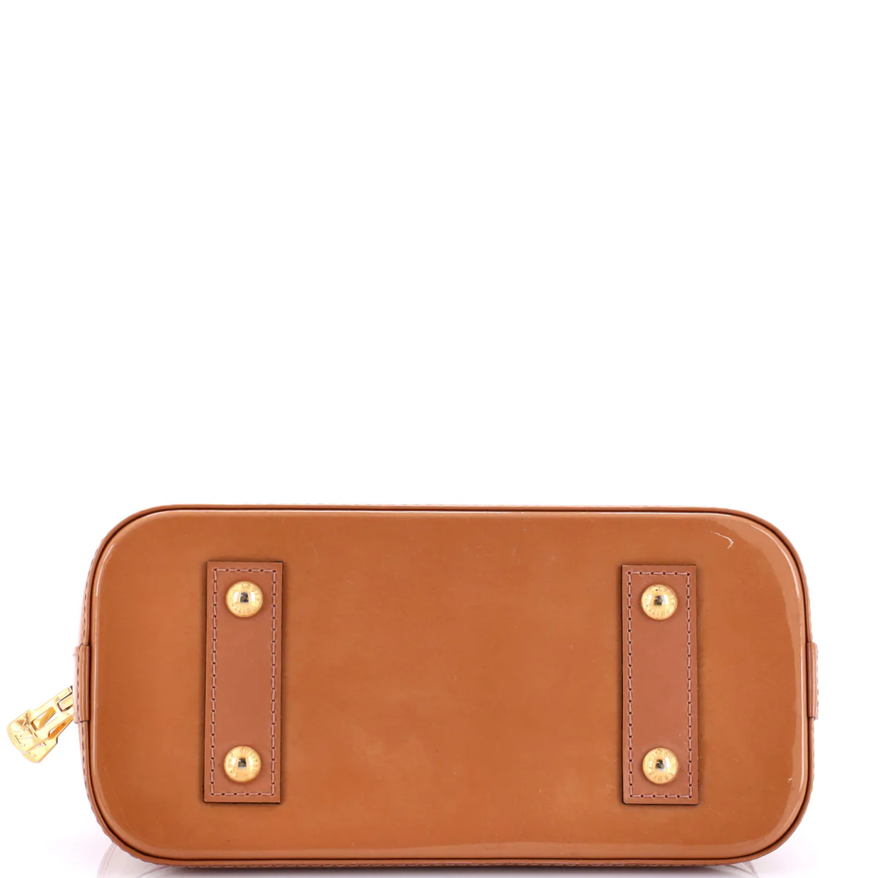 Alma Handbag Monogram Vernis BB - Deep Luxury