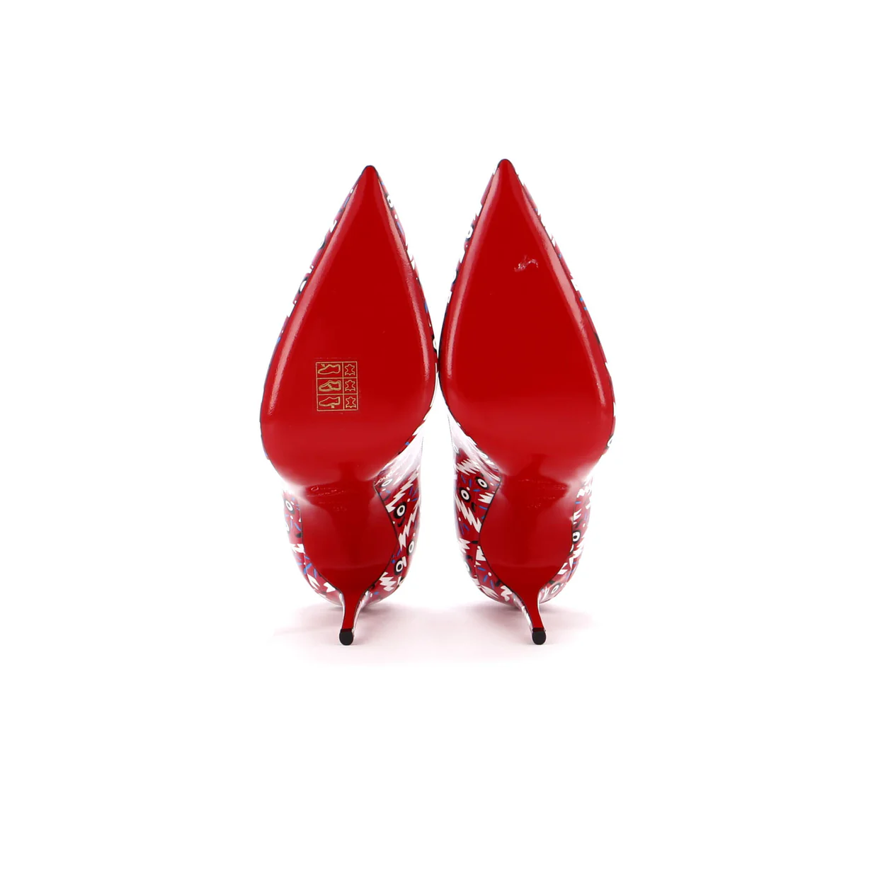 Women's Pigalle Follies Pumps Printed Patent 100 - Deep Luxury