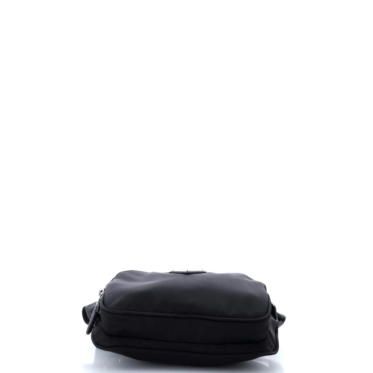 Front Pocket Belt Bag Re-Nylon with Saffiano Leather - Deep Luxury