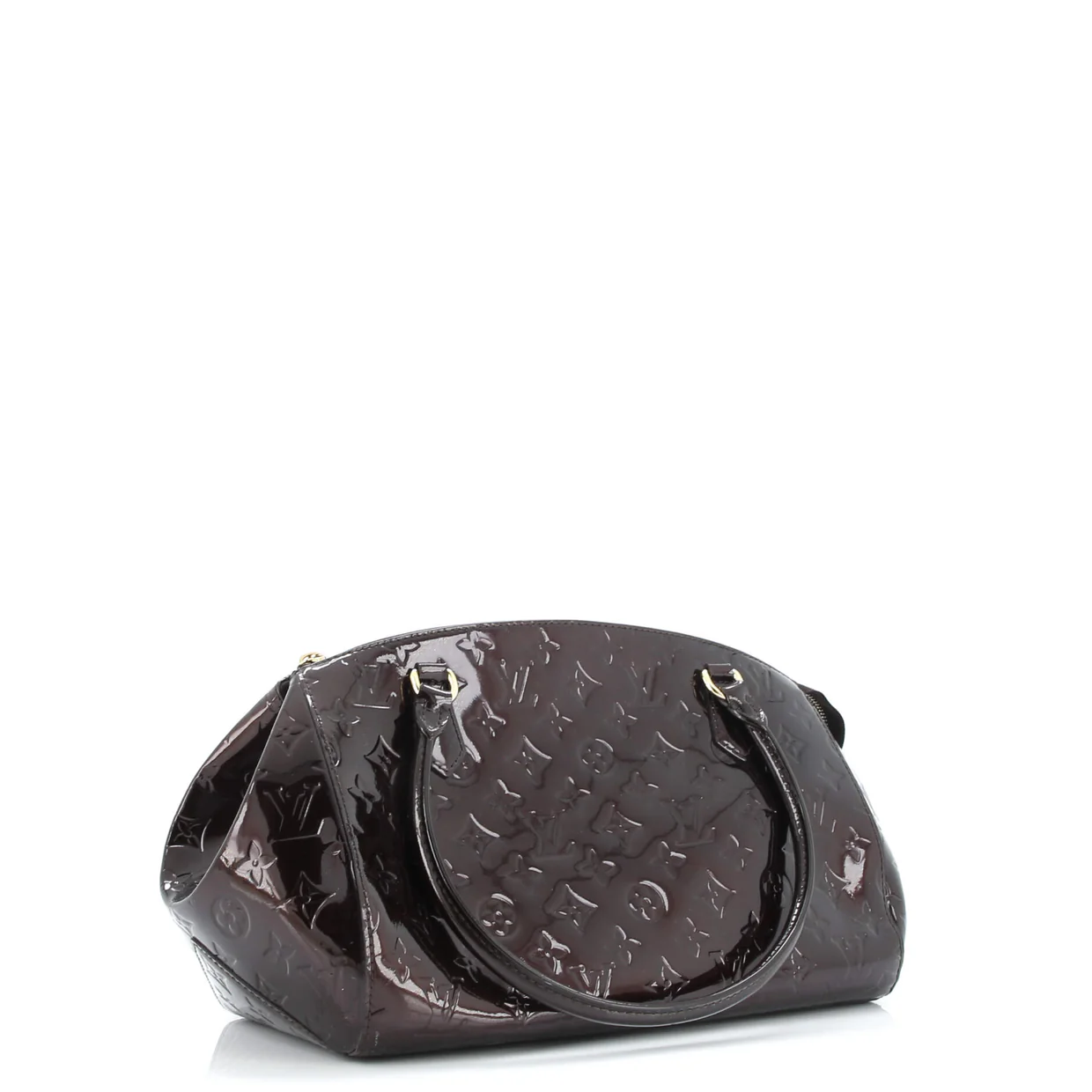 Sherwood Handbag Monogram Vernis GM - Deep Luxury