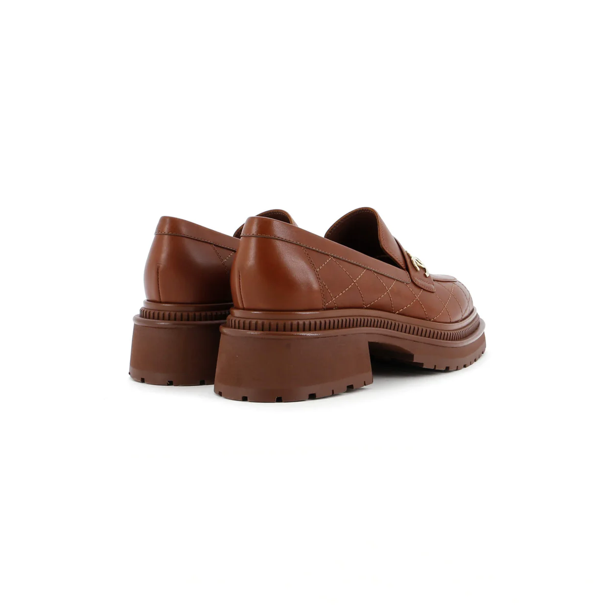 Women's CC Loafers Quilted Leather - Deep Luxury