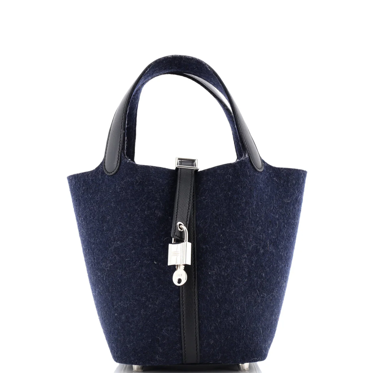 Picotin Lock Bag Felt with Leather PM - Deep Luxury