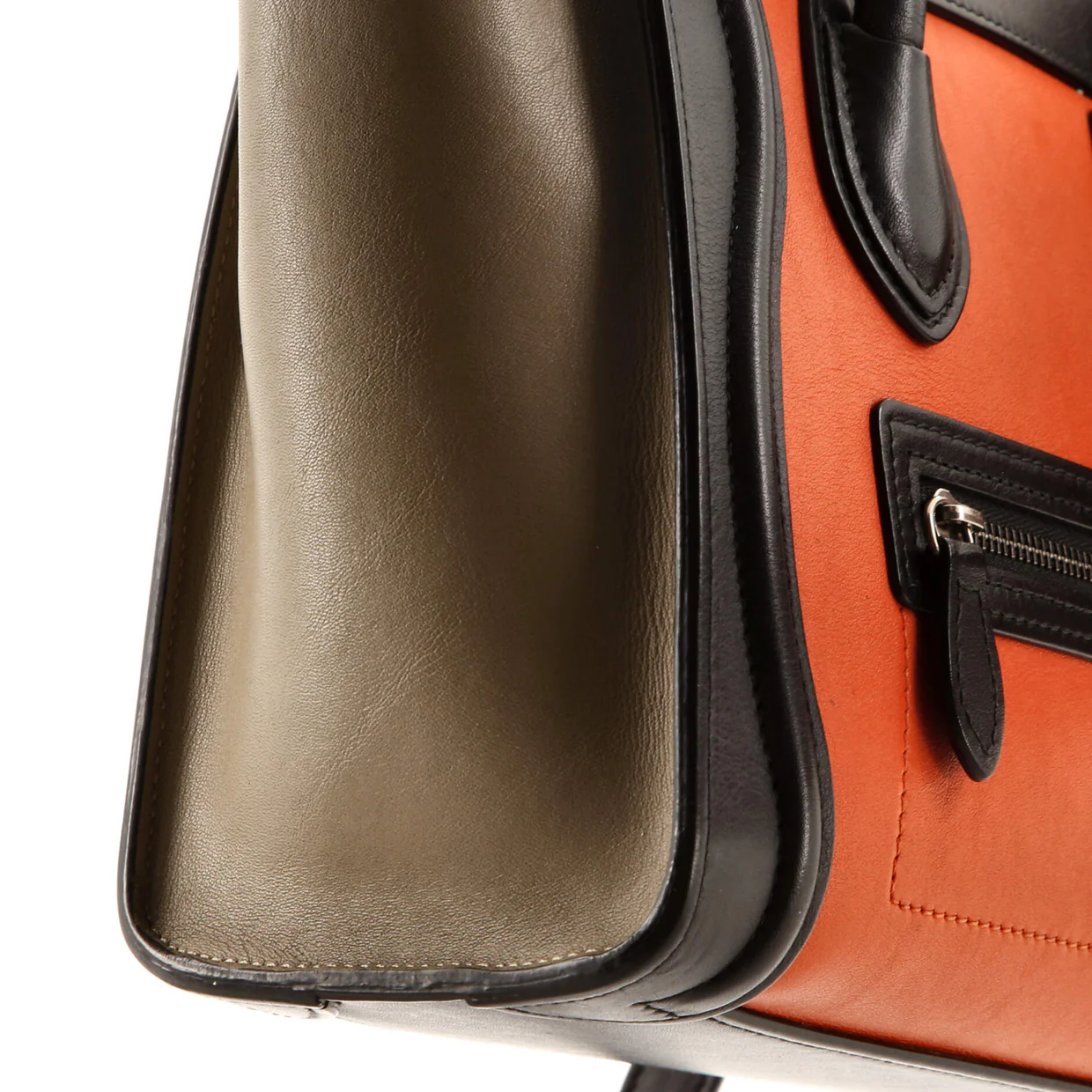 Luggage Bag Smooth Leather Nano - Deep Luxury