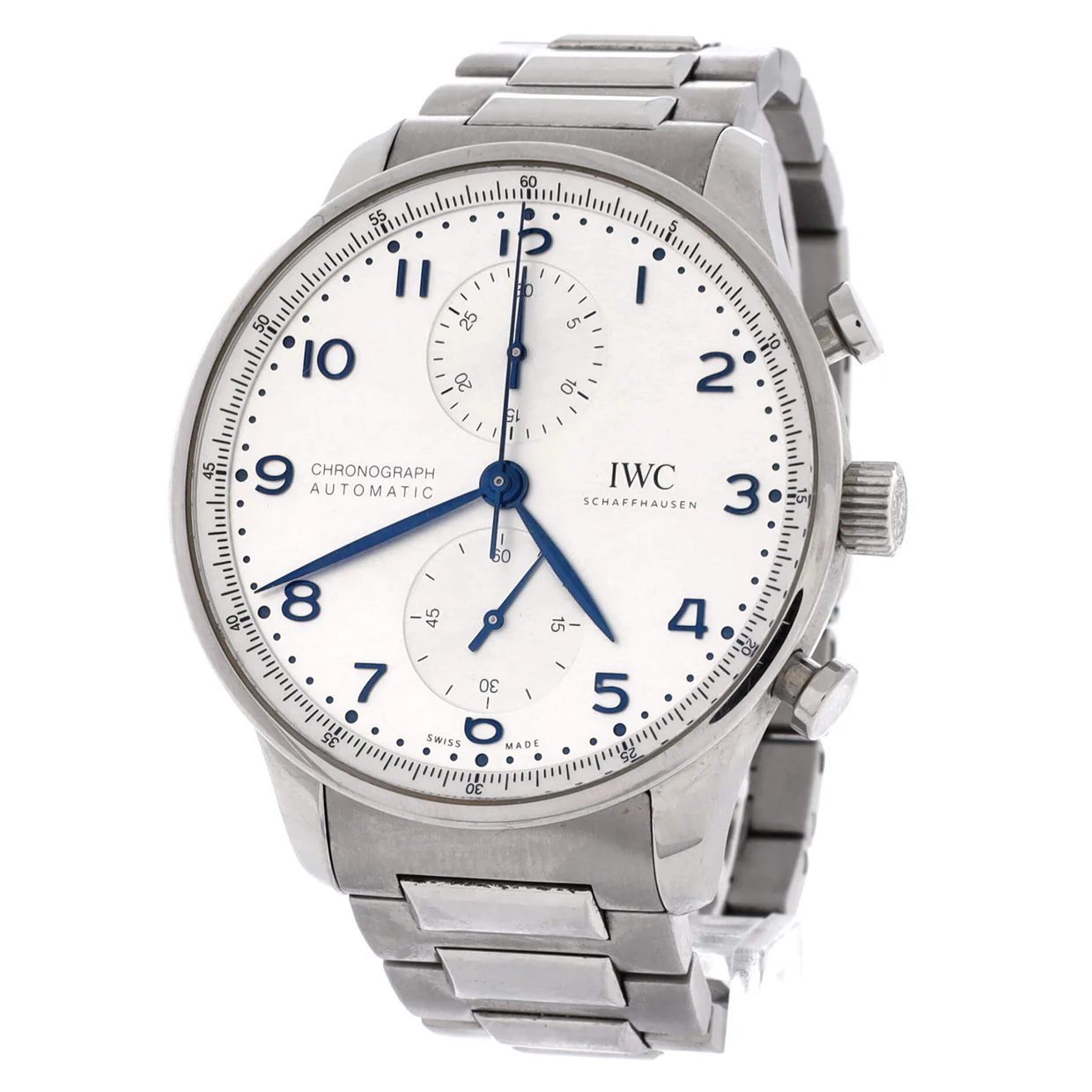 Portugieser Chronograph Automatic Watch Stainless Steel 41 - Deep Luxury