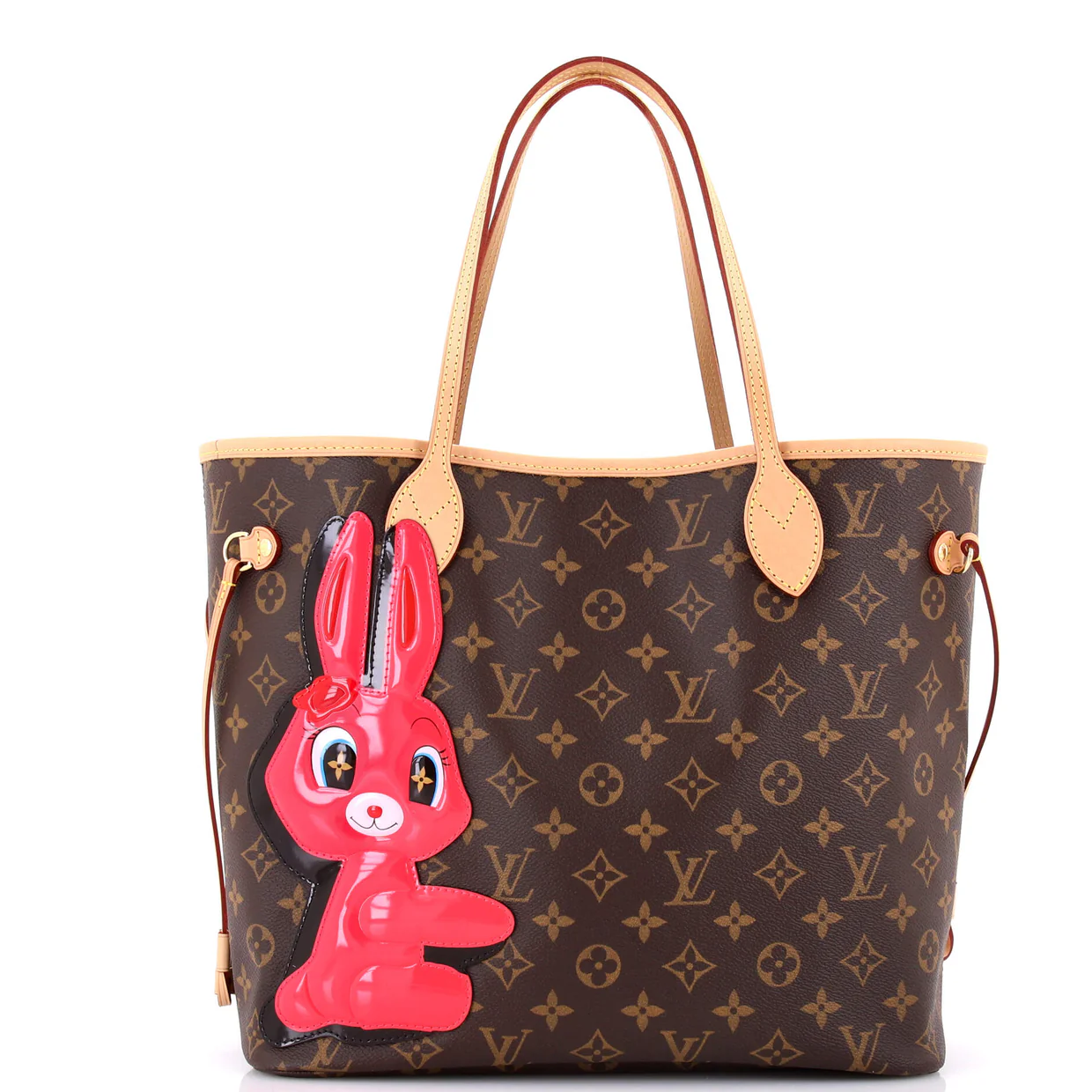 Neverfull NM Tote Limited Edition Sun Yitian Monogram Canvas MM - Deep Luxury