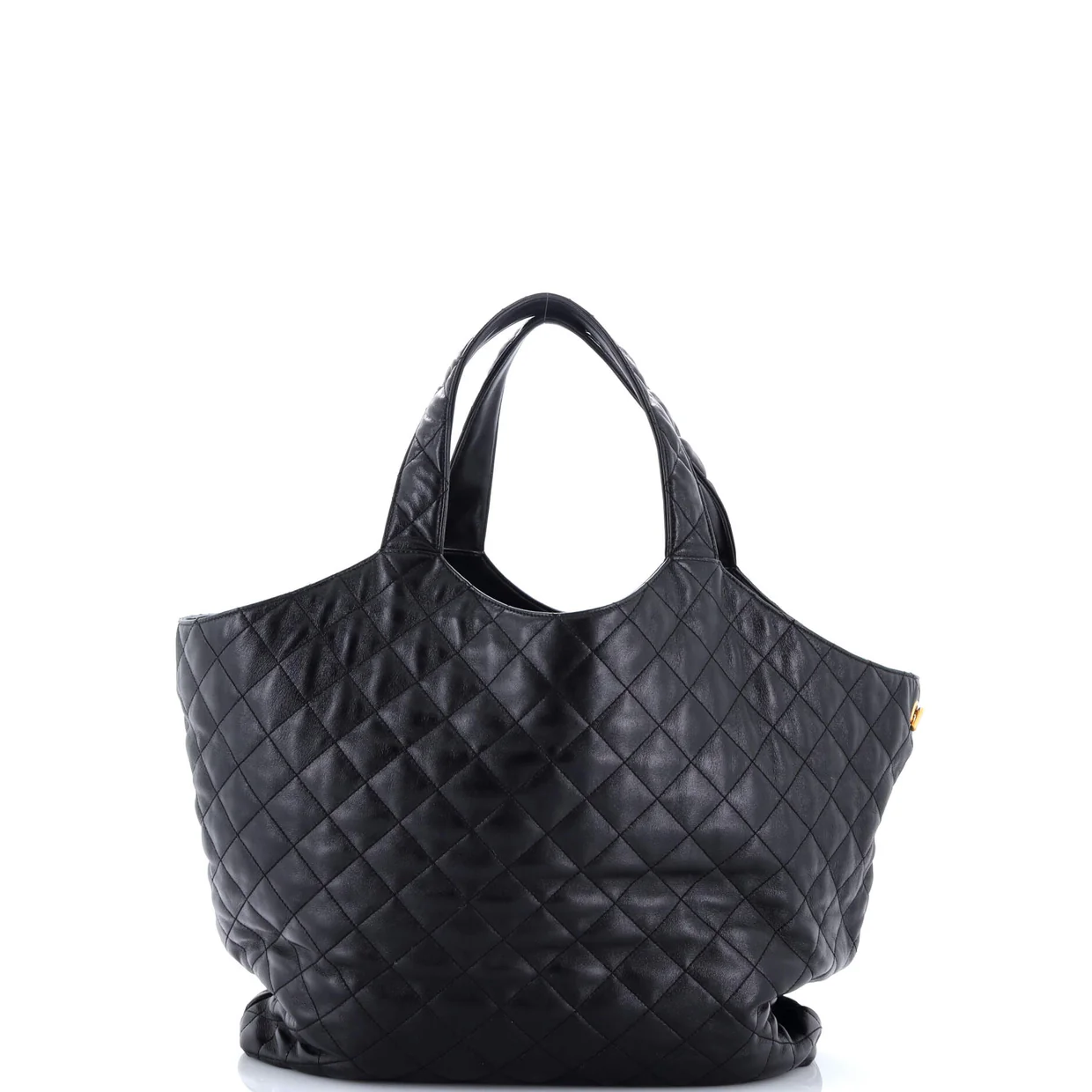 Icare Shopping Tote Quilted Leather Maxi - Deep Luxury