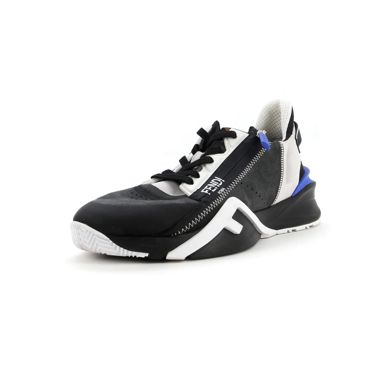 Men's Flow Low-Top Sneakers Suede - Deep Luxury