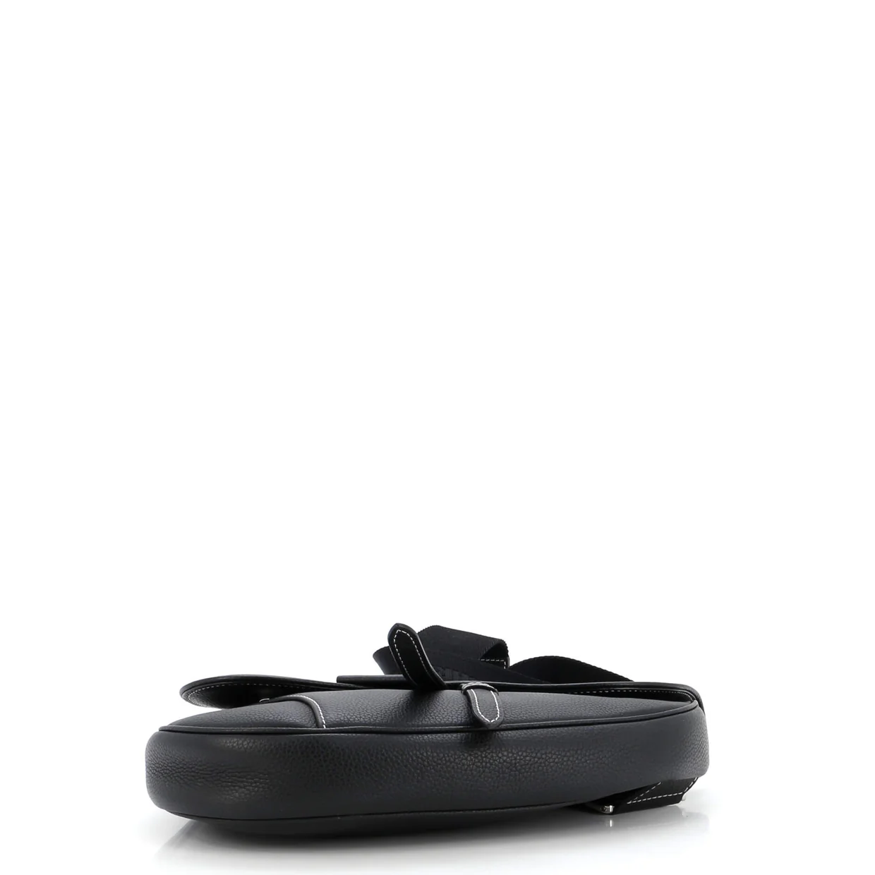 KAWS Saddle Crossbody Bag Leather with Applique - Deep Luxury