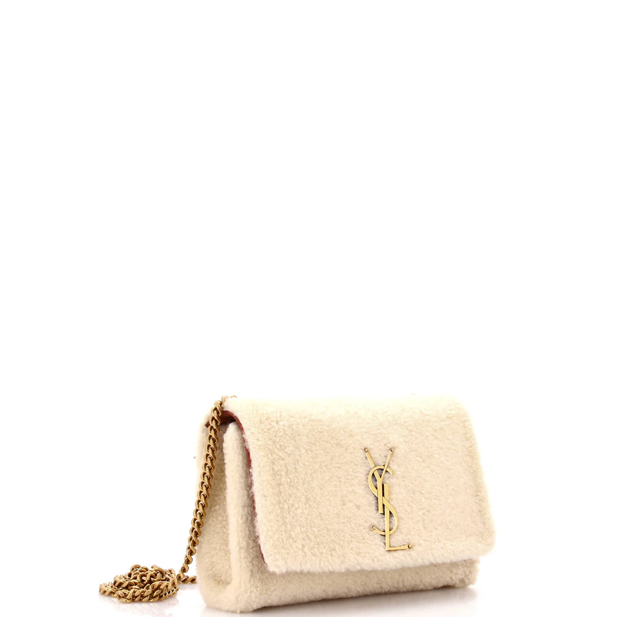 Classic Monogram Crossbody Bag Shearling Small - Deep Luxury
