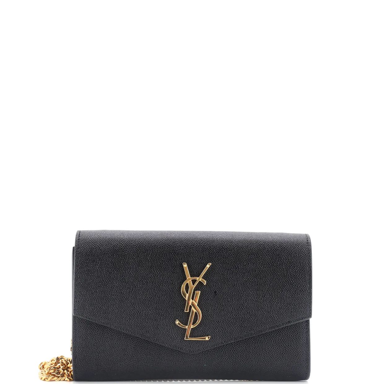 Uptown Chain Wallet Leather - Deep Luxury