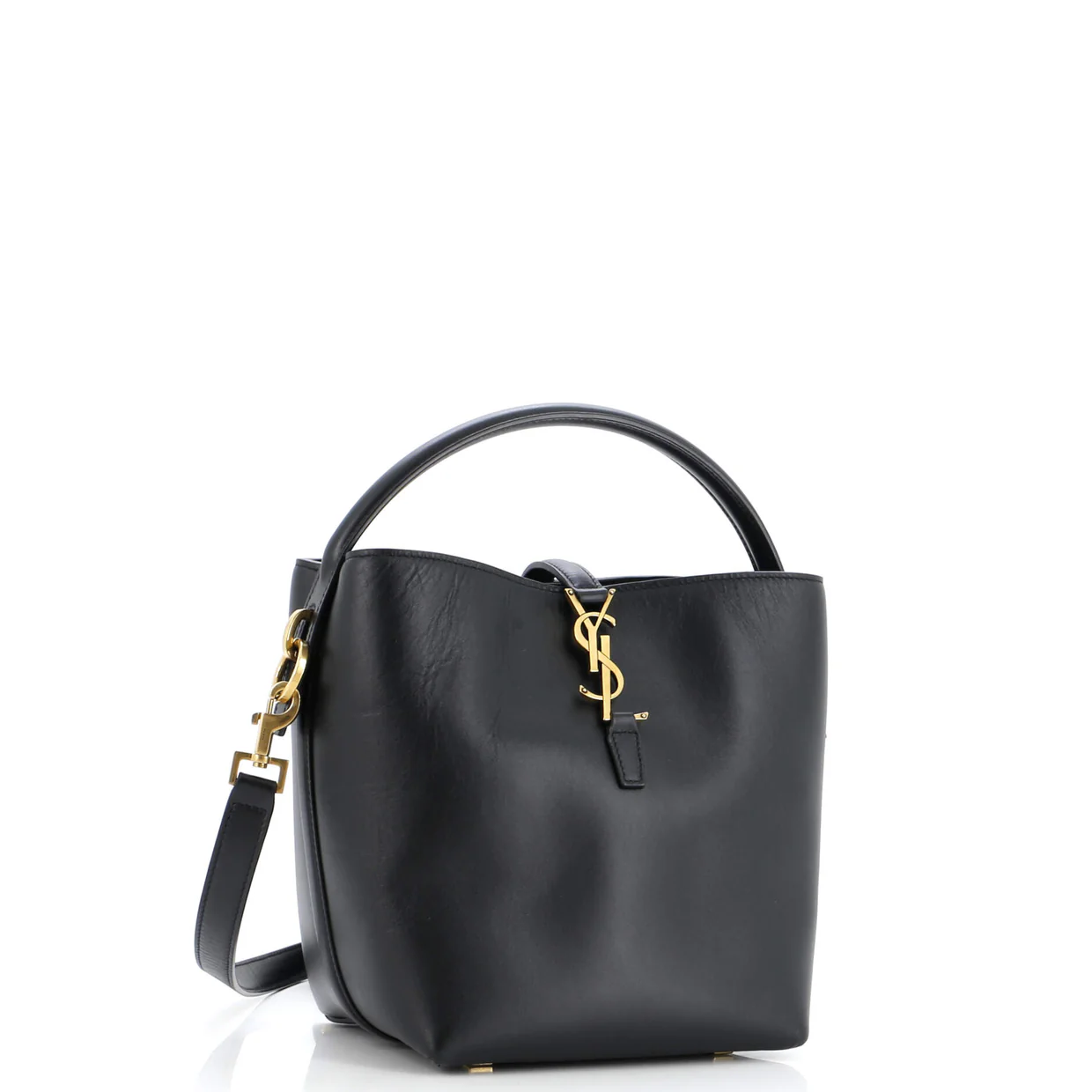 Le 37 Bucket Bag Leather Mini - Deep Luxury