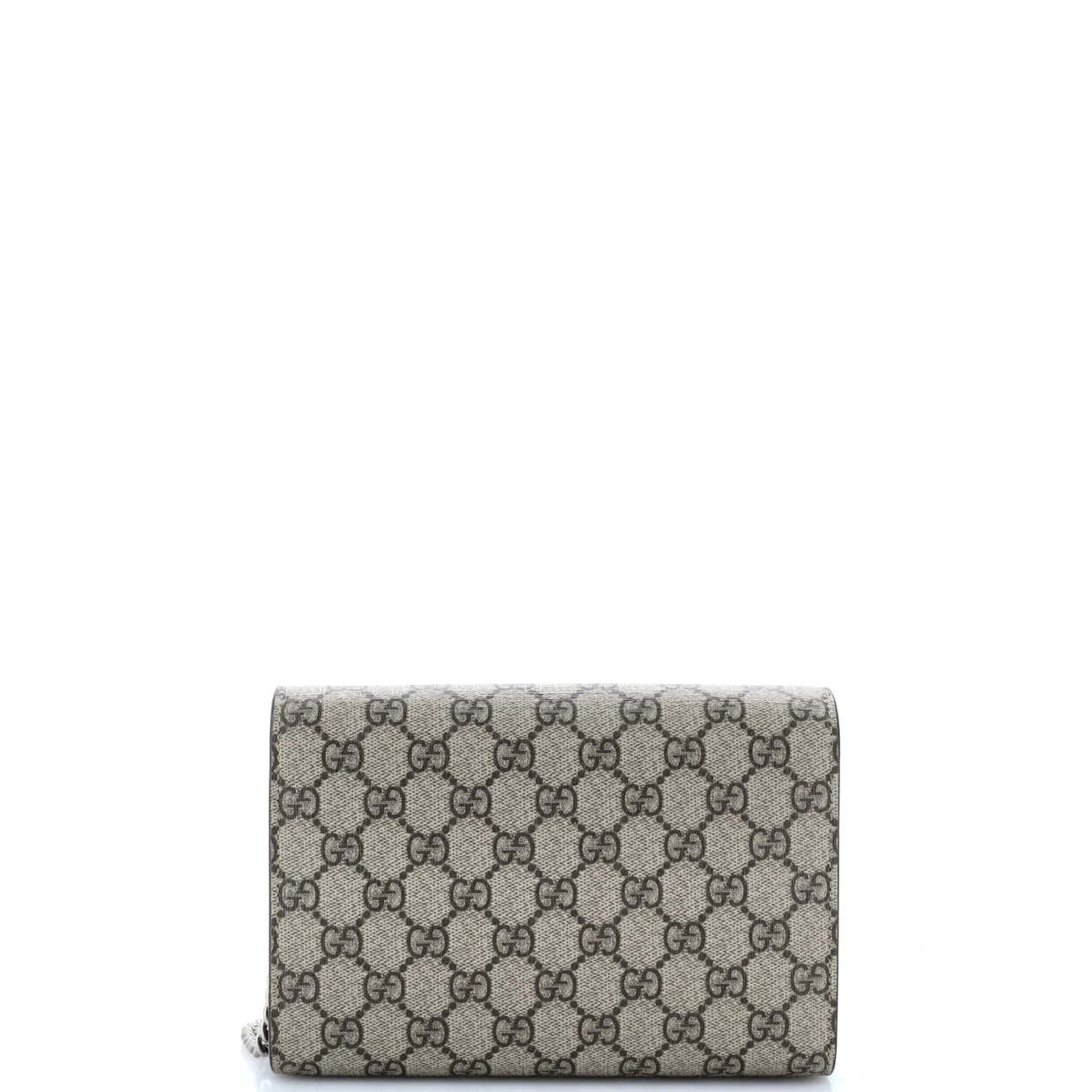 Dionysus Chain Wallet GG Coated Canvas Small - Deep Luxury