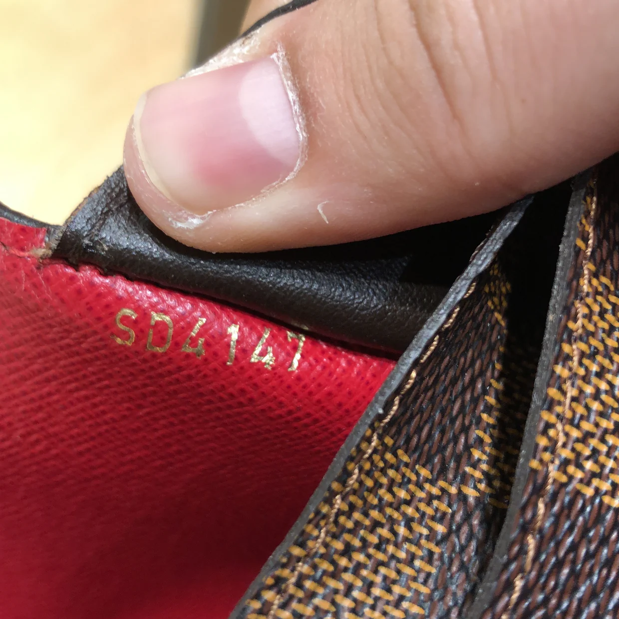 Josephine Wallet NM Damier - Deep Luxury