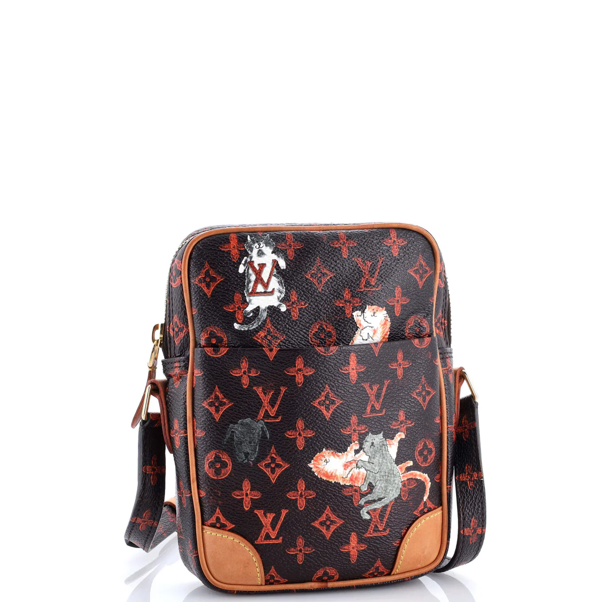 Paname Bag Limited Edition Grace Coddington Catogram Canvas MM - Deep Luxury