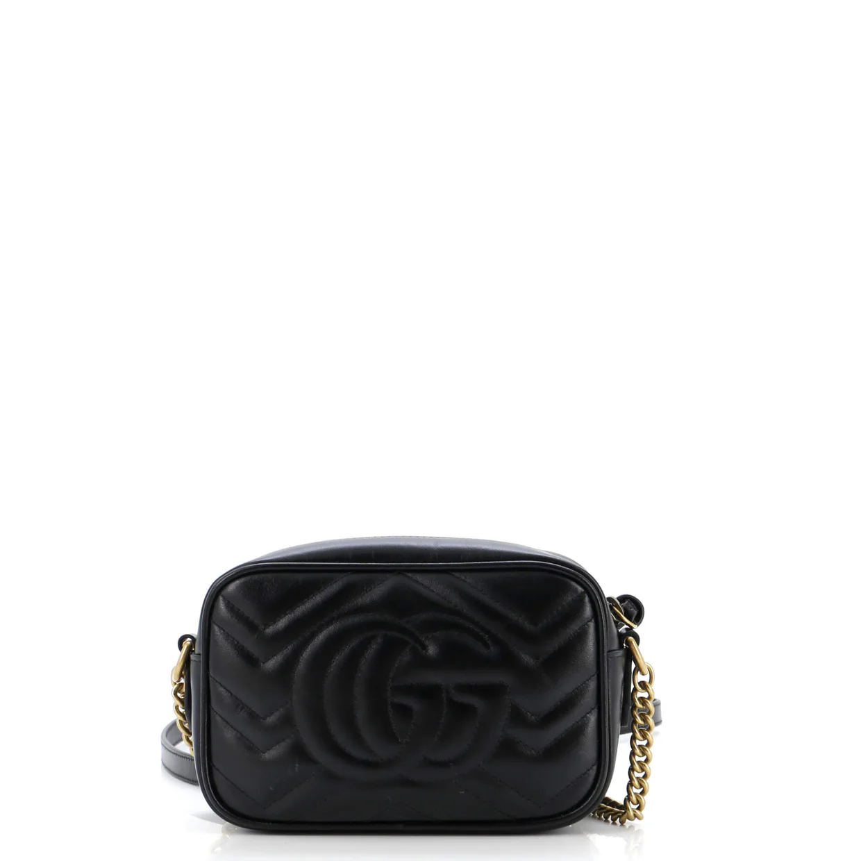 GG Marmont Shoulder Bag Matelasse Leather Mini - Deep Luxury