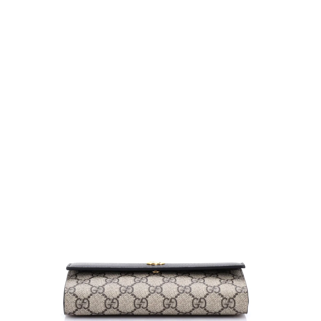 GG Marmont Continental Chain Wallet GG Coated Canvas and Leather - Deep Luxury