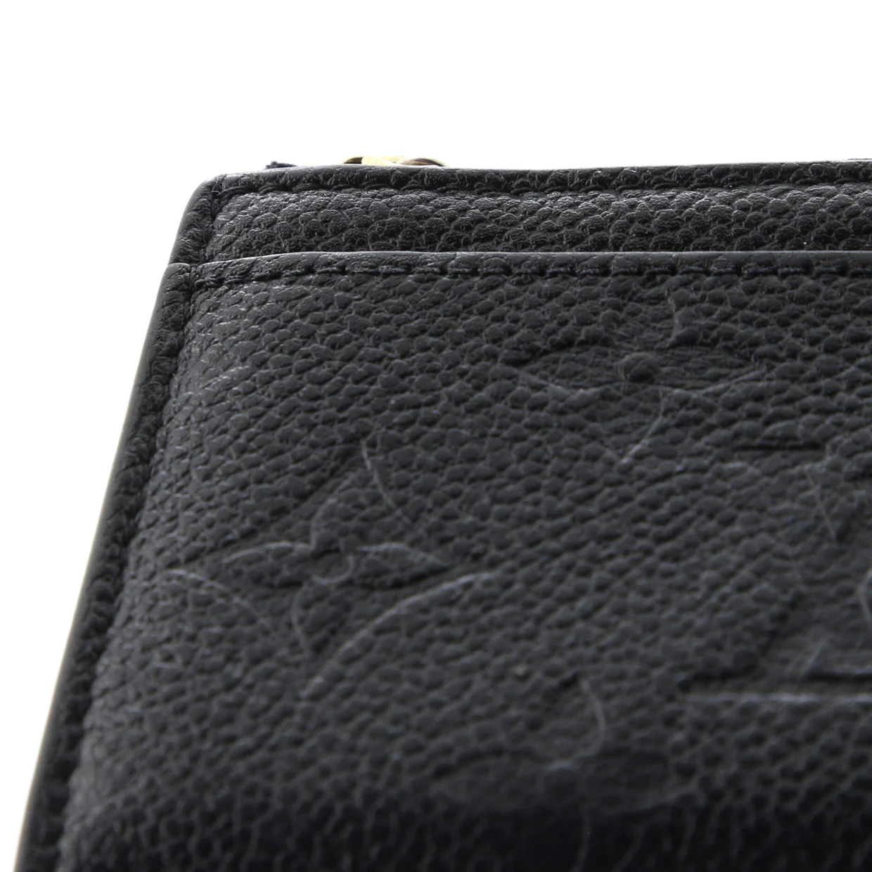 Zipped Card Holder NM Monogram Empreinte Leather - Deep Luxury