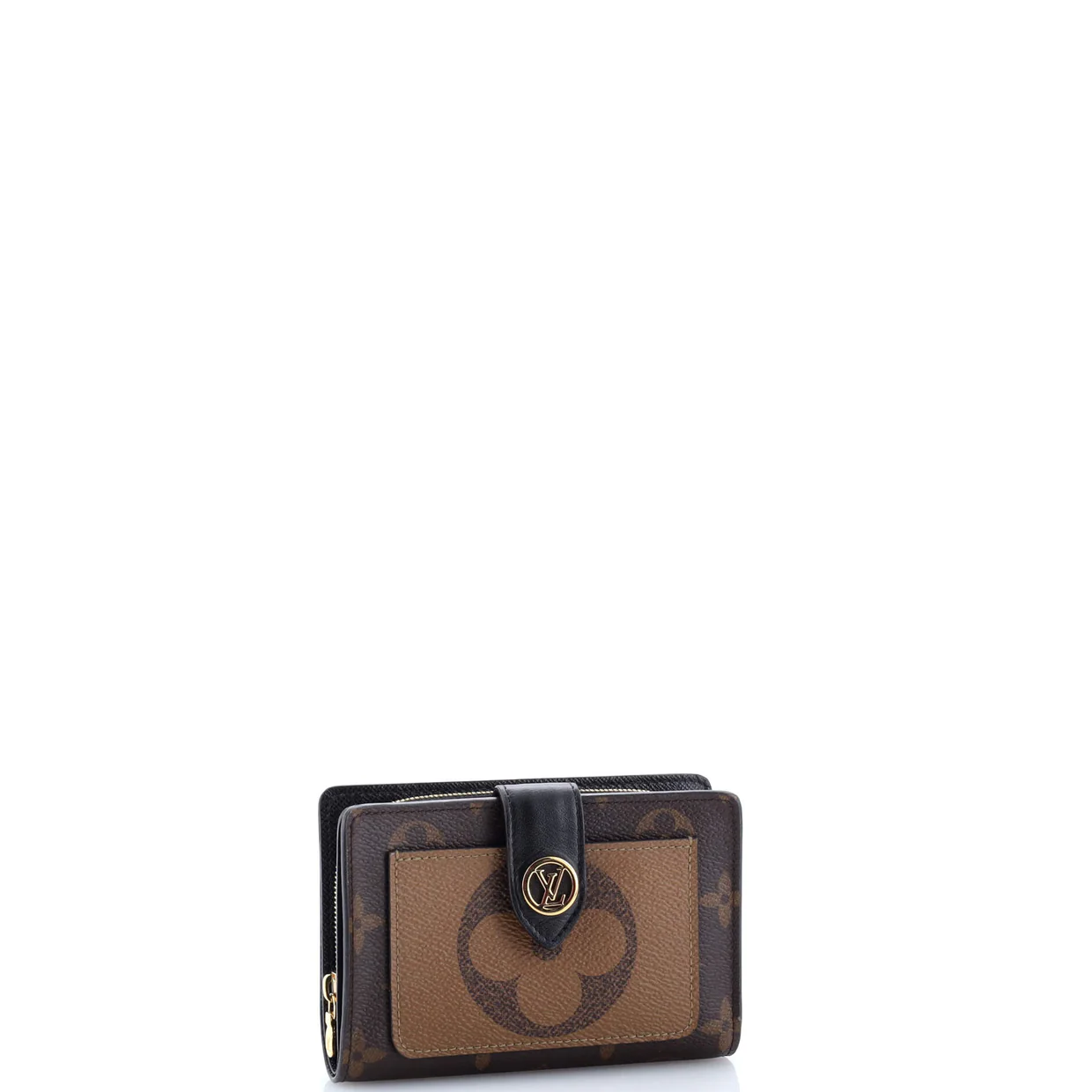Juliette Wallet Reverse Monogram Canvas - Deep Luxury