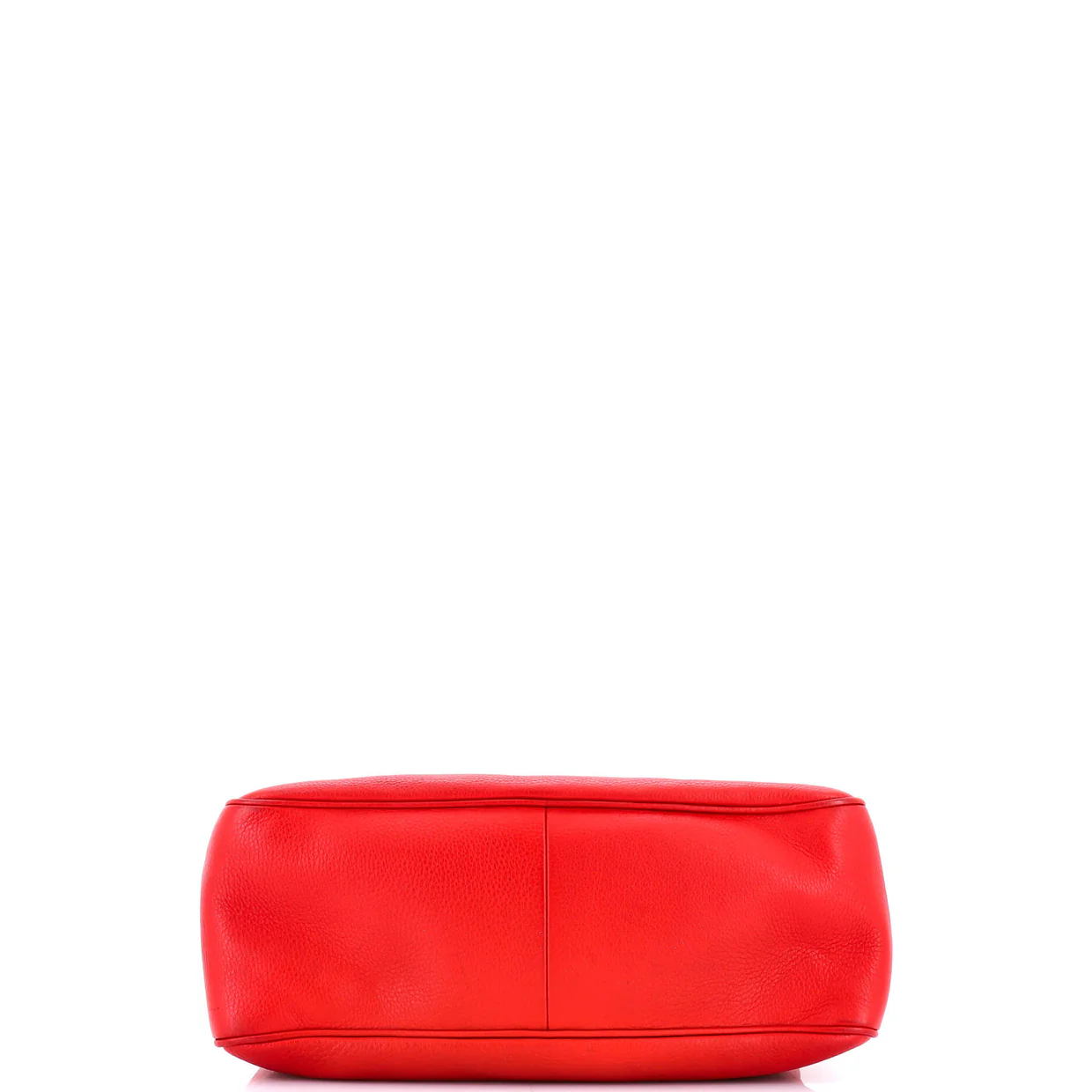 Soho Chain Zip Shoulder Bag Leather Medium - Deep Luxury