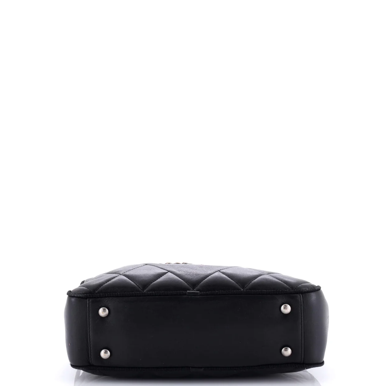 Ballerine Camera Case Bag Quilted Calfskin Medium - Deep Luxury