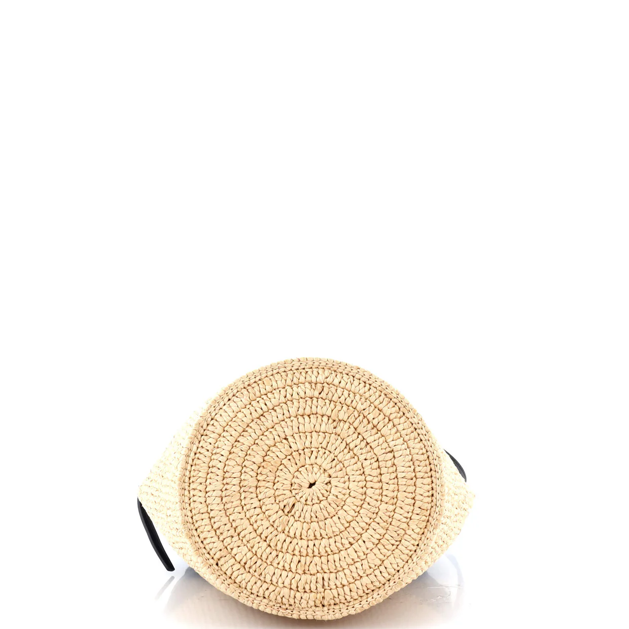 Big Bag Bucket Woven Raffia Nano - Deep Luxury