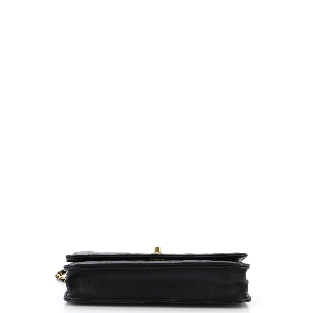 Pearl Crown Wallet on Chain Quilted Lambskin - Deep Luxury