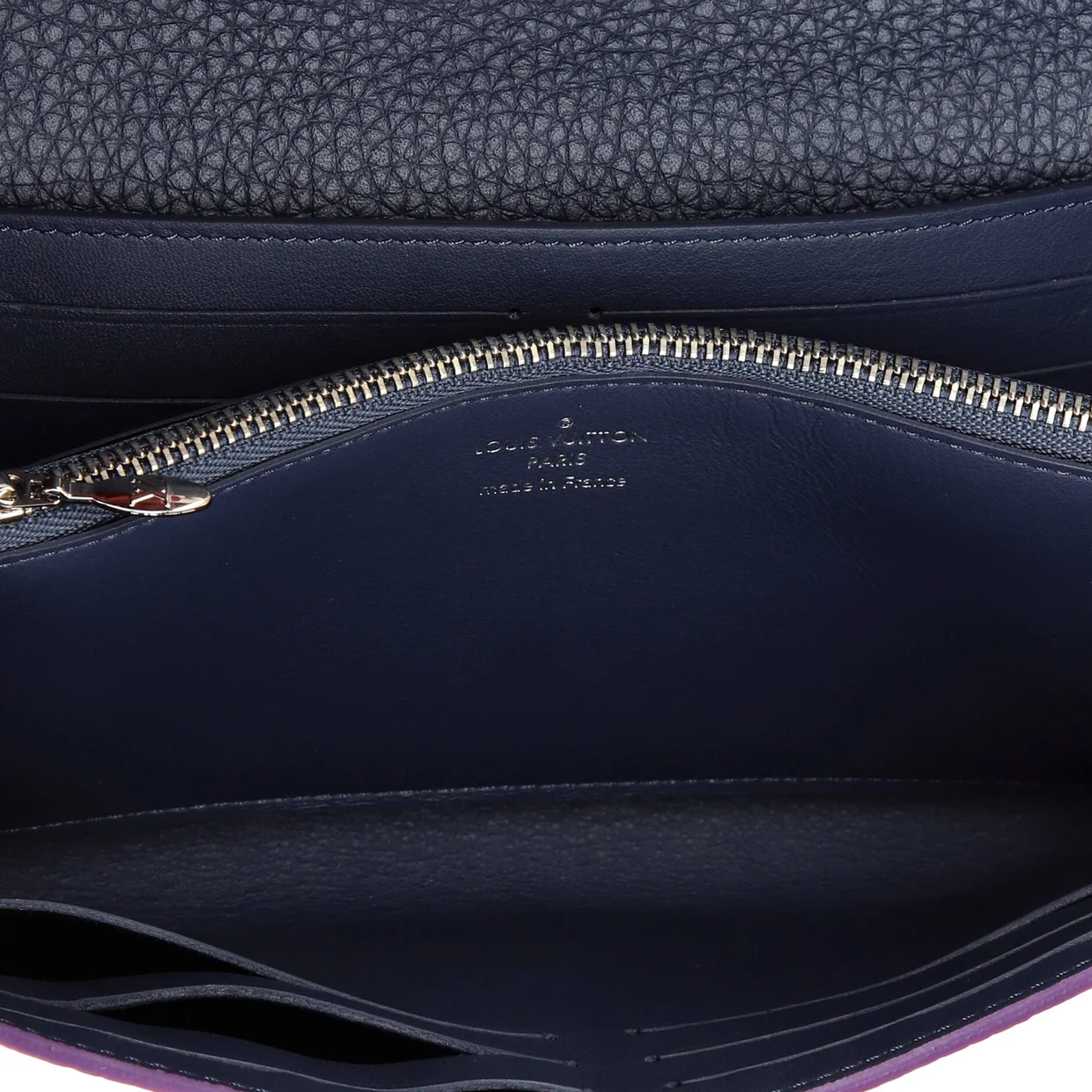 Capucines Wallet Leather - Deep Luxury