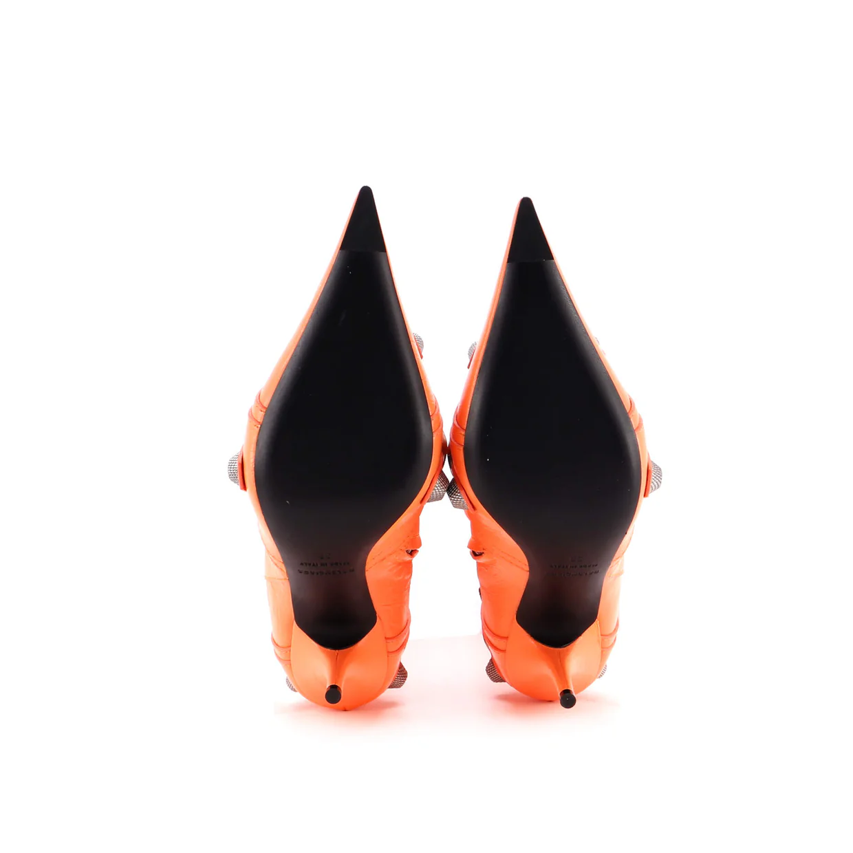 Women's Cagole Knee High Boots Studded Leather 90 - Deep Luxury